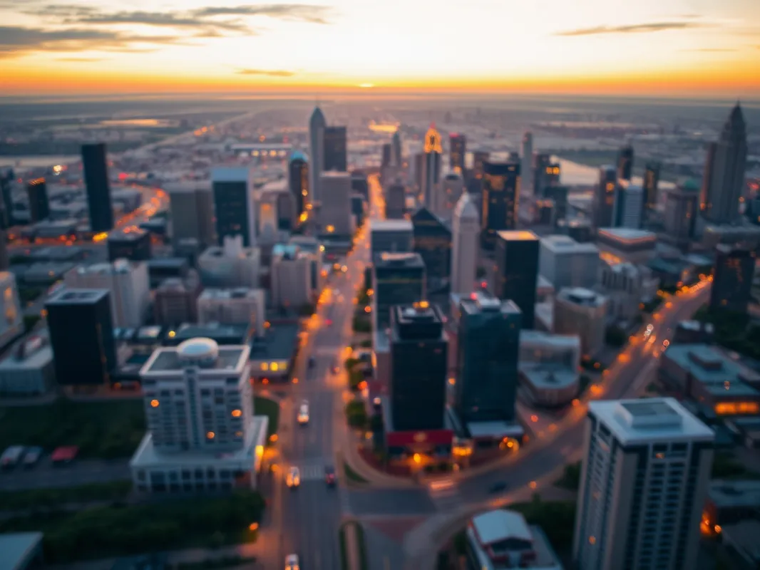 Dallas-Fort Worth Skyline Background